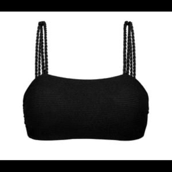 RIO De Sol St-Tropez-Black Reto bikini top - Picture 2 of 8